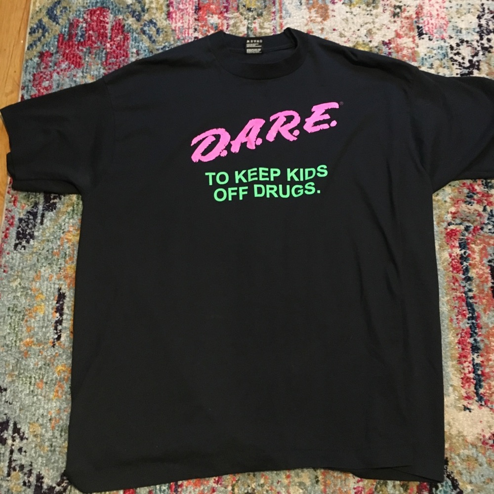 Vintage D.A.R.E. Shirt: Size XXL